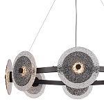 Люстра с плафонами из фактурного двойного стекла Heterochromia варинант исполнения - 6 | Loft Concept во Владивостоке