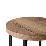 Стол журнальный круглый в стиле лофт Urban Style Space варинант исполнения - 2 | Loft Concept во Владивостоке