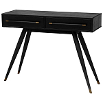 Консоль с 2-мя ящиками Idoya Black Console варинант исполнения - 1 | Loft Concept во Владивостоке