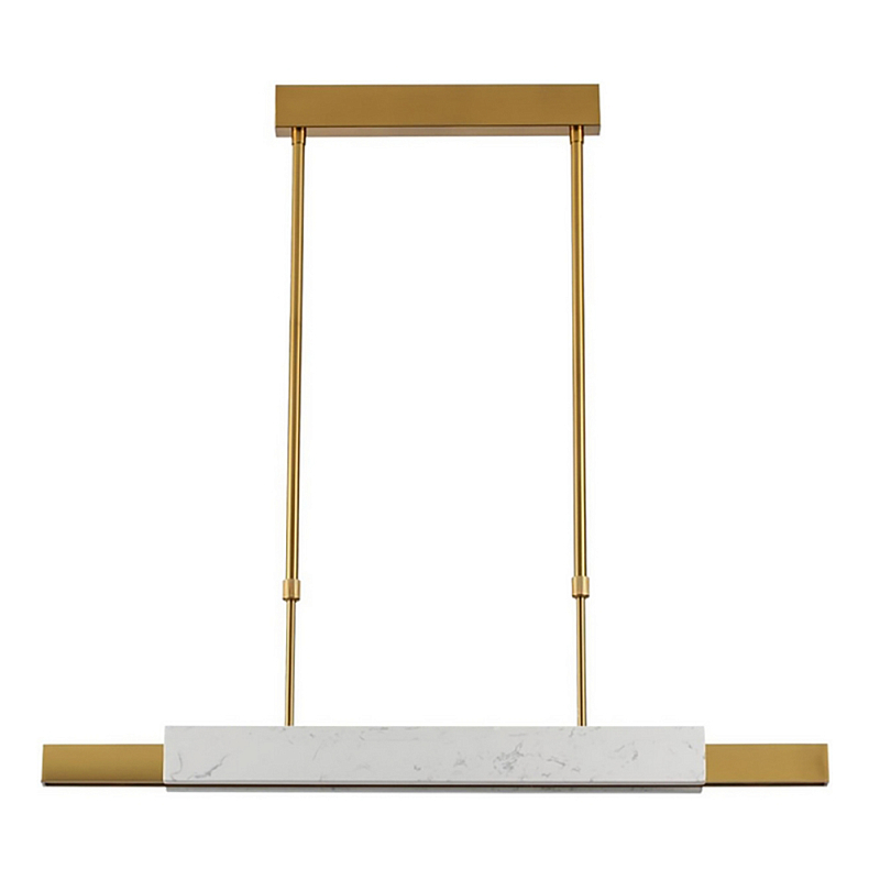 Подвесной светильник BERT FRANK белый Золотой Белый Мрамор Bianco во Владивостоке | Loft Concept 