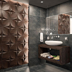 Гипсовая 3D панель с принтографией PM-22 варинант исполнения - 2 | Loft Concept во Владивостоке