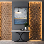 Гипсовая 3D панель с принтографией PM-50 варинант исполнения - 1 | Loft Concept во Владивостоке