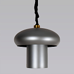 Подвесной светильник с серым металлическим плафоном Capability варинант исполнения - 1 | Loft Concept во Владивостоке