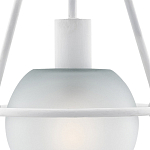 Бра белое с матовым стеклянным плафоном в форме шара White Lighthouse варинант исполнения - 1 | Loft Concept во Владивостоке