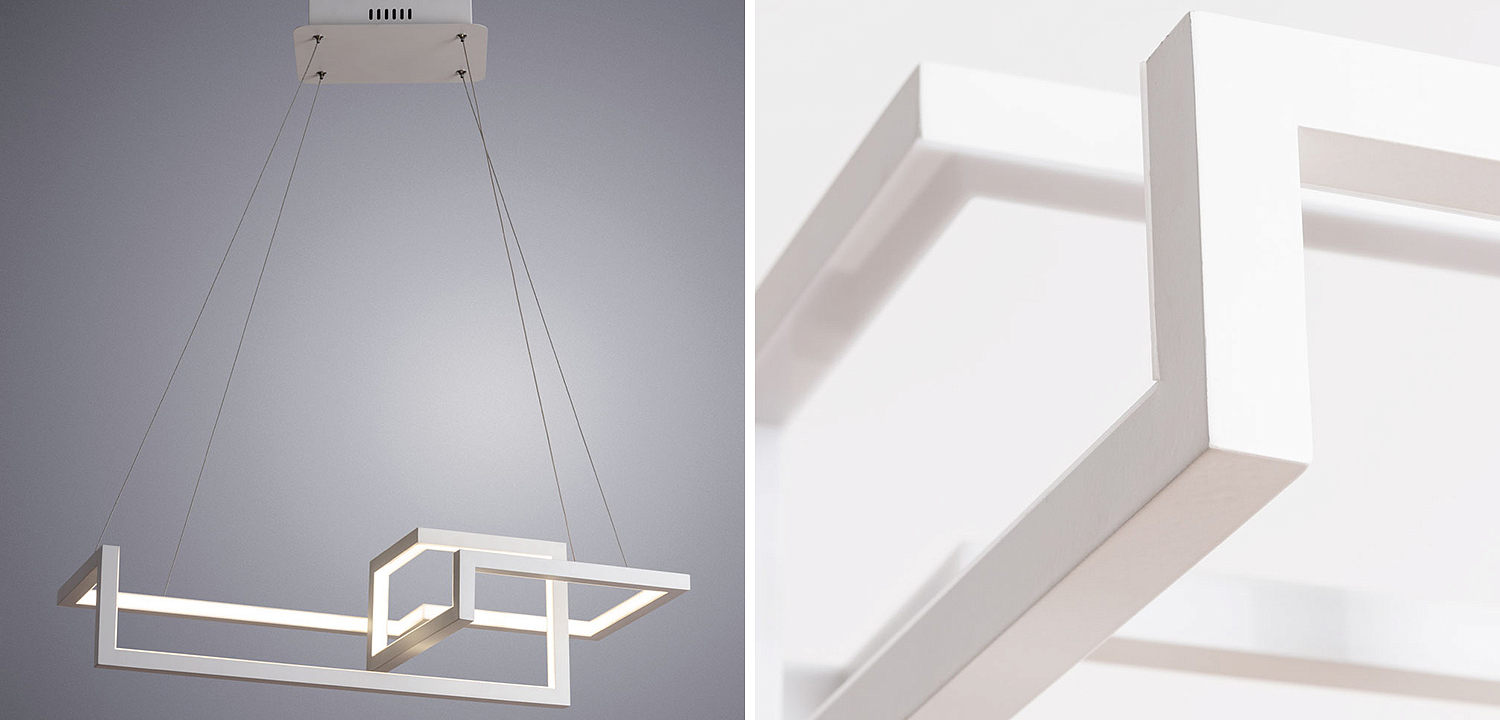Люстра Esther Geometric White Chandelier I Люстра Esther Geometric White Chandelier I - Loft-Concept во Владивостоке