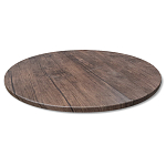 Стол журнальный c коричневой круглой столешницей на четырех металлических ножках Charm Coffee Table варинант исполнения - 2 | Loft Concept во Владивостоке