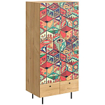 Шкаф с принтом Dominoes варинант исполнения - 1 | Loft Concept во Владивостоке