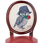 Стул French Owl with a rose варинант исполнения - 5 | Loft Concept во Владивостоке