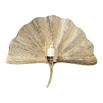 Большой Настенный Подсвечник золотой Лист Пальмы варинант исполнения - 1 | Loft Concept во Владивостоке