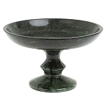 Фруктовница большая из натурального камня Змеевик Шабровский Natural Stone Fruit Bowls варинант исполнения - 1 | Loft Concept во Владивостоке