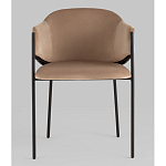 Стул Brace велюр капучино варинант исполнения - 4 | Loft Concept во Владивостоке