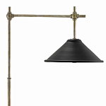 Торшер с черным абажуром в форме конуса Сoncord варинант исполнения - 1 | Loft Concept во Владивостоке