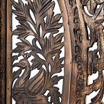Ширма с  орнаментом ручная резьба Indian Antique Furniture варинант исполнения - 4 | Loft Concept во Владивостоке