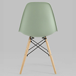 Пластиковый стул на ножках из массива бука Eames Mint варинант исполнения - 4 | Loft Concept во Владивостоке