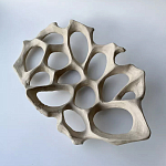 Блюдо «Бежевый коралл» варинант исполнения - 2 | Loft Concept во Владивостоке