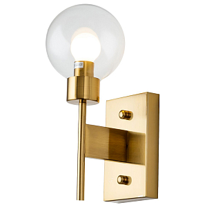 Бра с прозрачным плафоном в форме шара ZIBILLE