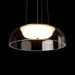 Подвесной светильник  с плоским прозрачным стеклянным плафоном Grada Light варинант исполнения - 8 | Loft Concept во Владивостоке