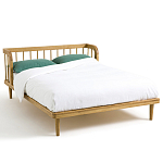 Кровать из массива дуба с пружинным блоком Mateta варинант исполнения - 1 | Loft Concept во Владивостоке