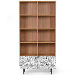 Широкий стеллаж с принтом Elise Rack варинант исполнения - 20 | Loft Concept во Владивостоке