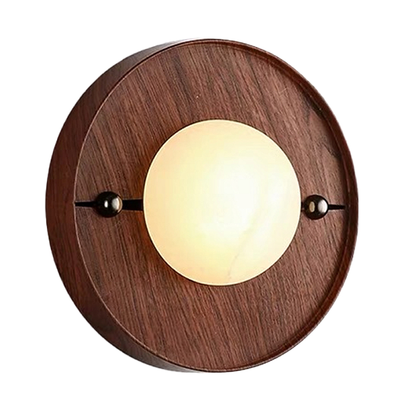 Бра потолочный кругый Ceiling Wooden Lamp Коричневый Бра потолочный кругый Ceiling Wooden Lamp Коричневый во Владивостоке | Loft Concept