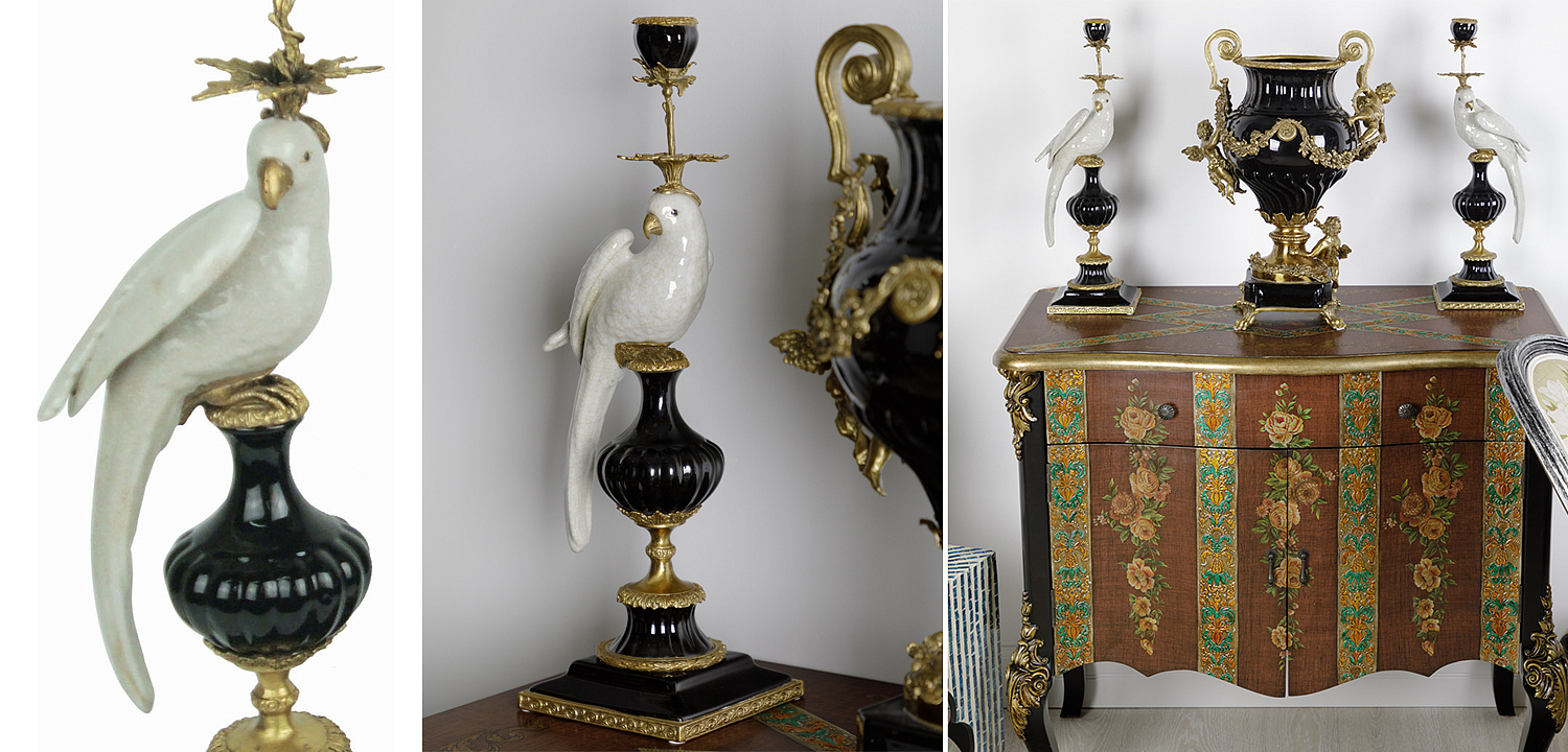 Подсвечник White Parrot Подсвечник White Parrot - Loft-Concept во Владивостоке
