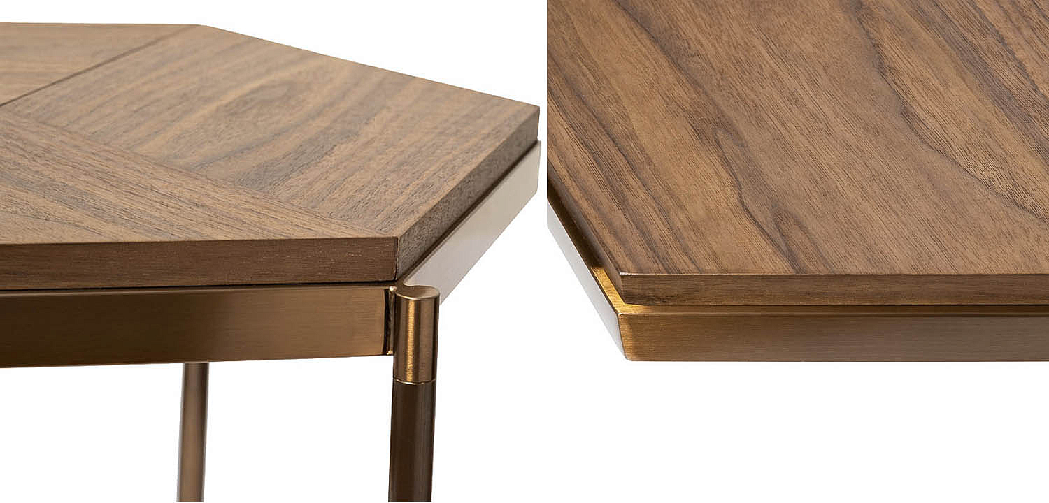 Приставной стол Hexagonal Side Table Приставной стол Hexagonal Side Table - Loft-Concept во Владивостоке