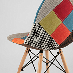 Стул с обивкой в технике пэчворк DSW варинант исполнения - 6 | Loft Concept во Владивостоке