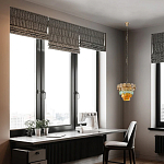 Люстра конусовидная с каскадом из разноцветных круглых подвесов Key Lustar варинант исполнения - 5 | Loft Concept во Владивостоке