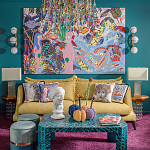 Homer Simpson in Paradise картина акрил на холсте варинант исполнения - 1 | Loft Concept во Владивостоке