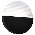 Бра в форме диска Leone Round Wall Lamp Black варинант исполнения - 1 | Loft Concept во Владивостоке
