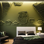 Барельеф OWLS варинант исполнения - 2 | Loft Concept во Владивостоке