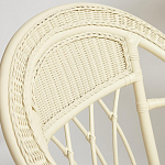 Комплект уличной мебели из ротанга Clara белый варинант исполнения - 3 | Loft Concept во Владивостоке