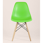 Пластиковый стул на ножках из массива бука Eames Light Green варинант исполнения - 4 | Loft Concept во Владивостоке