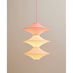 Подвесной вязаный розовый светильник «Звезда Востока 03» варинант исполнения - 3 | Loft Concept во Владивостоке