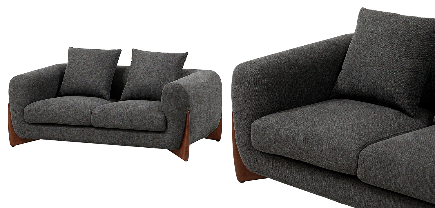 Диван Cuthbert Dark Gray Sofa Диван Cuthbert Dark Gray Sofa - Loft-Concept во Владивостоке