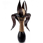 Настольная лампа черная INDONESIAN LAMPS 1 варинант исполнения - 1 | Loft Concept во Владивостоке