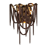 Бра с изогнутыми металлическими лентами и цепочками Atlantis Chain варинант исполнения - 3 | Loft Concept во Владивостоке