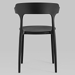 Черный стул из прочного PP-пластика JORIS варинант исполнения - 3 | Loft Concept во Владивостоке