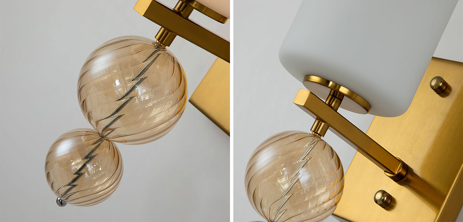 Бра Blown Glass Balloons Wall Lamp Бра Blown Glass Balloons Wall Lamp - Loft-Concept во Владивостоке