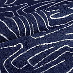 Мебельная ткань Букле синий цвет 140 см T3-8 варинант исполнения - 1 | Loft Concept во Владивостоке