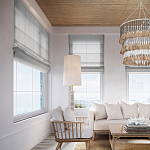 Люстра трехъярусная с декором из круглых деревянных бусин с кисточками Gray Brown Wooden Beads Chandelier варинант исполнения - 4 | Loft Concept во Владивостоке