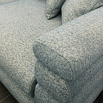 Дизайнерский Диван Lancaster Серо-голубое букле варинант исполнения - 1 | Loft Concept во Владивостоке