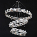 Хрустальная Люстра Элизабет из трех колец Хром  варинант исполнения - 1 | Loft Concept во Владивостоке