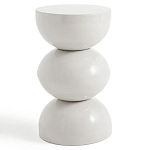 Приставной столик белого цвета Bead варинант исполнения - 1 | Loft Concept во Владивостоке