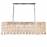 Люстра овальная с хрустальными подвесками Roul Crystal Light варинант исполнения - 4 | Loft Concept во Владивостоке