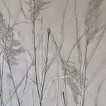 Ботаническое панно Тростник 3 варинант исполнения - 3 | Loft Concept во Владивостоке