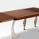 Дизайнерский раздвижной обеденный стол Poltronova Split Dining Table варинант исполнения - 4 | Loft Concept во Владивостоке