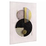 Панно декоративное с объемным эффектом Asymmetry варинант исполнения - 1 | Loft Concept во Владивостоке