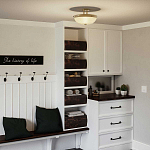 Потолочный светильник со стеклянным плафоном в виде купола Quoizel варинант исполнения - 16 | Loft Concept во Владивостоке