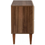 Тумба прикроватная бежевая из массива бука с 2-мя ящиками Wenge Light варинант исполнения - 3 | Loft Concept во Владивостоке